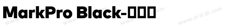 MarkPro Black字体转换 MarkPro Black字体转换